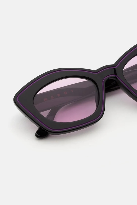 Marni okulary przeciwsłoneczne Kea Island Royal 9C4.IJUL czarny AW25