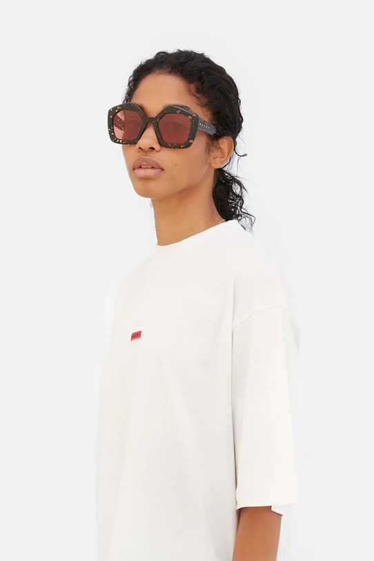 Marni okulary przeciwsłoneczne Laughing Waters Havana MHL.IPH7 czarny