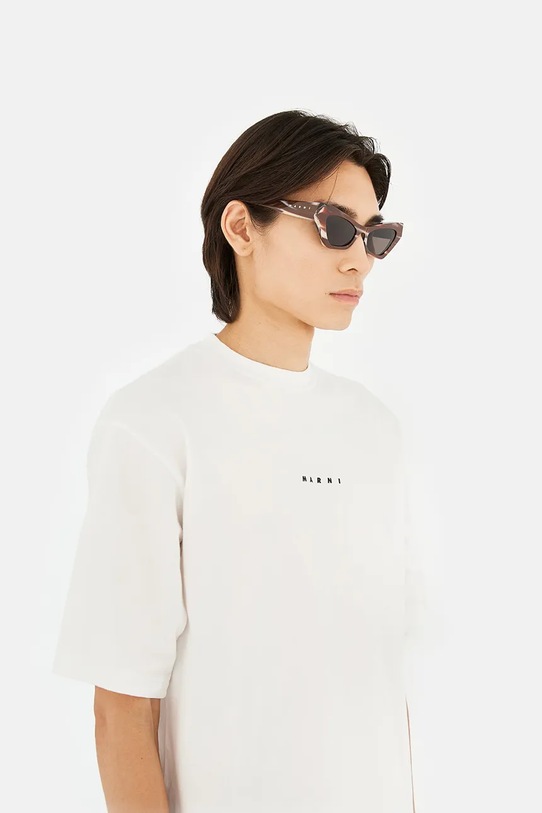 Marni okulary przeciwsłoneczne Zelaryth Chocolate TG2.IGWA