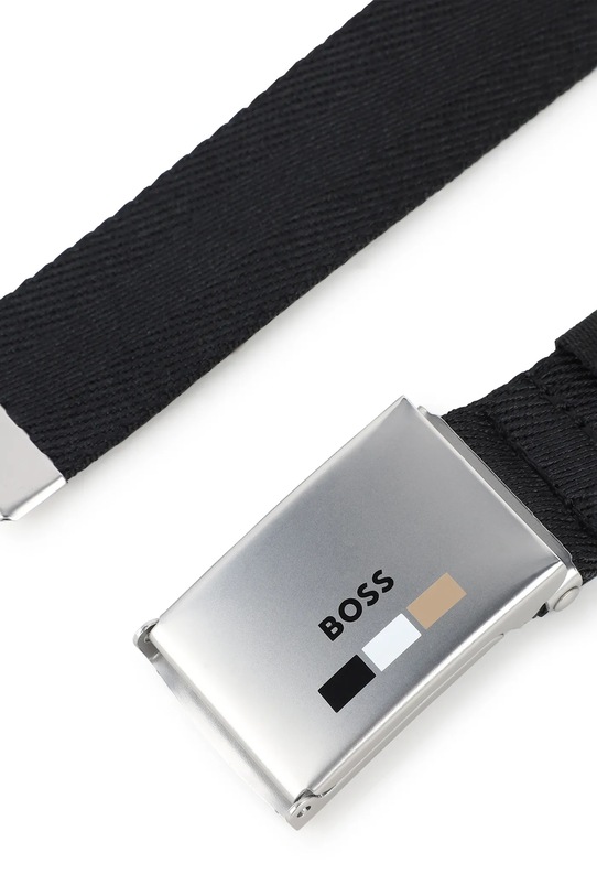 Παιδική ζώνη BOSS J52629 μαύρο AW25