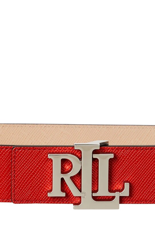 Kiegészítők Lauren Ralph Lauren bőr öv 412974559 narancssárga