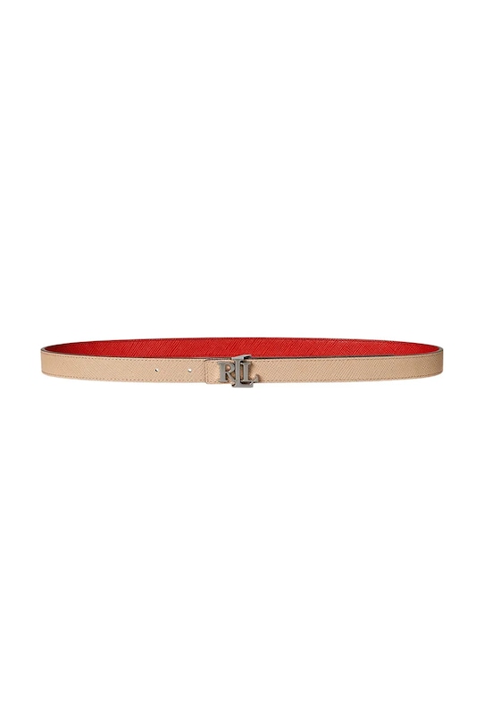 Usnjen pas Lauren Ralph Lauren 412974560 oranžna AW25