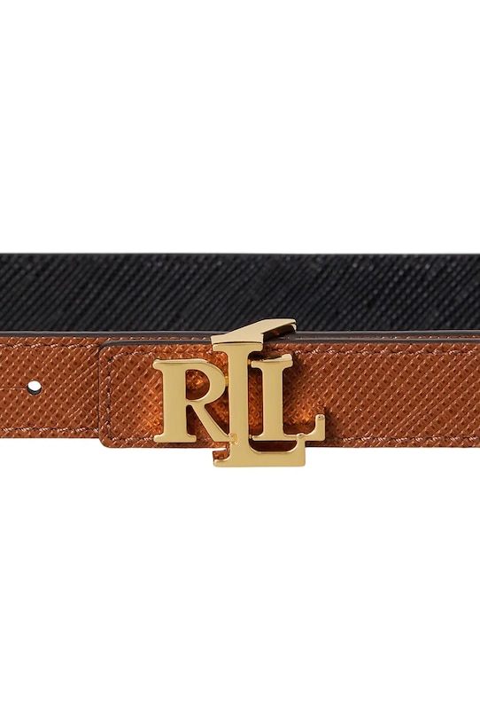 Doplňky Kožený pásek Lauren Ralph Lauren 412974560 hnědá