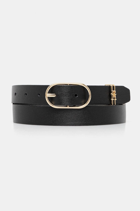 Pásek Tommy Hilfiger černá AW0AW17494