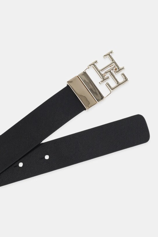 Akcesoria Tommy Hilfiger pasek skórzany AW0AW17495 czarny