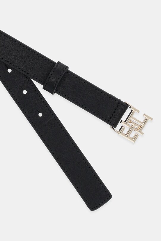 Tommy Hilfiger pasek skórzany AW0AW17496 czarny AW25