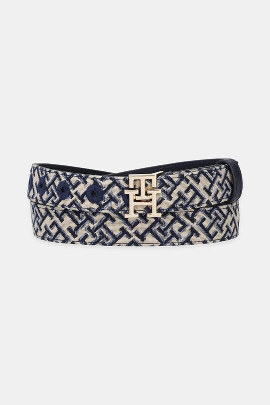 Tommy Hilfiger curea textil bleumarin AW0AW17497