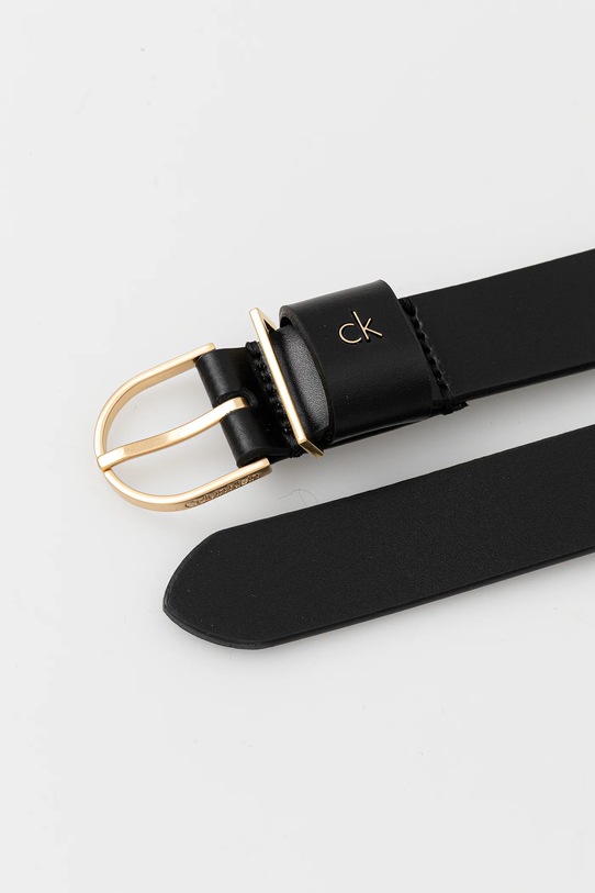 Calvin Klein curea de piele LV04F7039G negru AW25