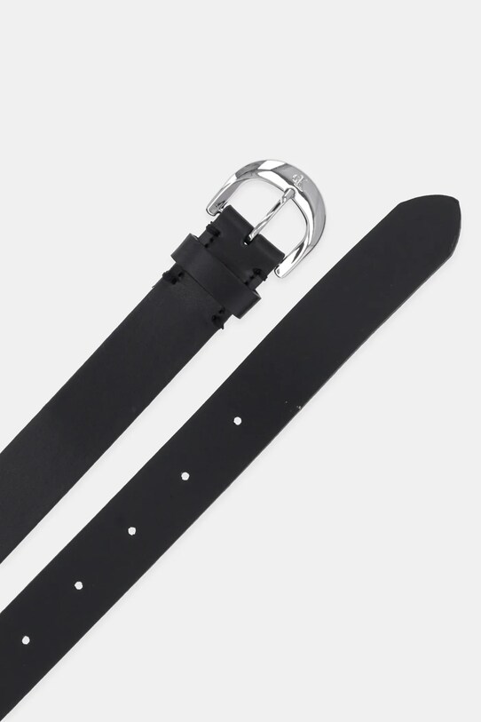 Calvin Klein pasek skórzany LV04K7015G czarny AW25