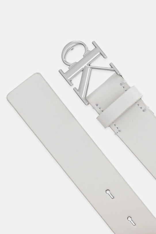 Kožni remen Calvin Klein LV04K7018G bijela AW25