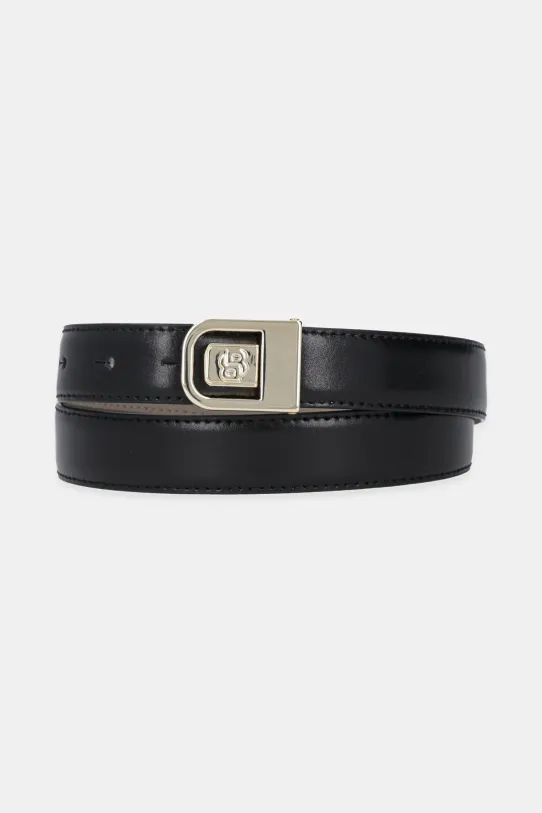 BOSS curea de piele negru 50548522