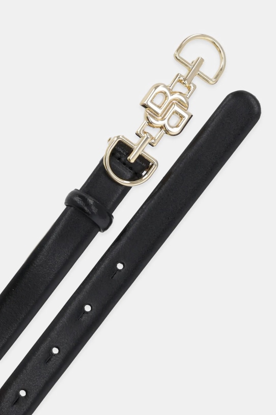 BOSS curea de piele 50548623 negru AW25