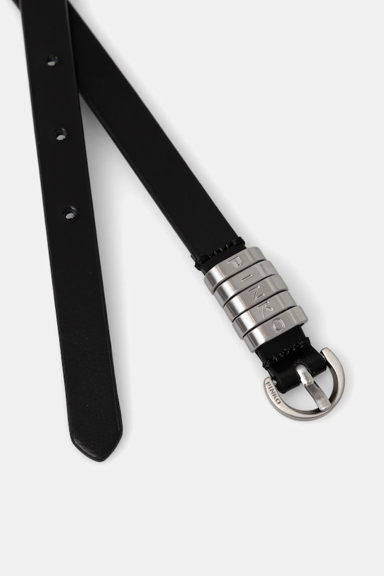 Кожаный ремень Pinko 105479.A1AC чёрный AW25