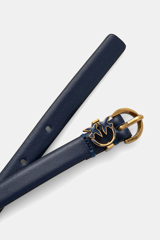 Pinko pasek skórzany 105482.A2QP niebieski AW25