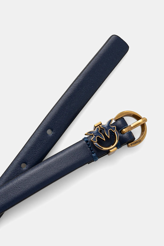 Pinko pasek skórzany 105482.A2QP niebieski AW25