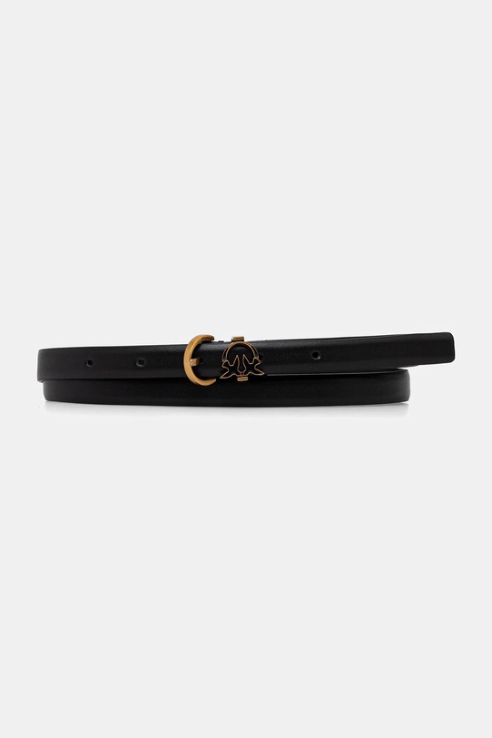 Pinko cintura in pelle nero 105482.A2QP