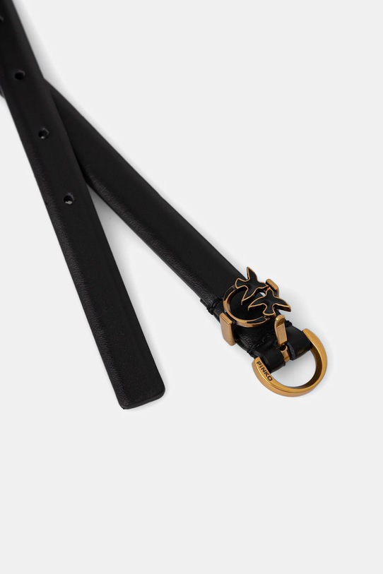 Pinko cintura in pelle 105482.A2QP nero AW25