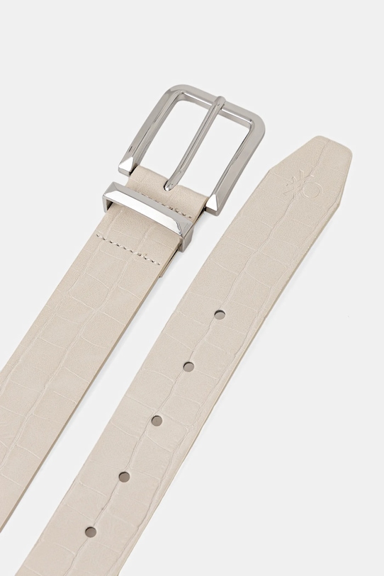 United Colors of Benetton pasek 63VHDL01D beżowy AW25