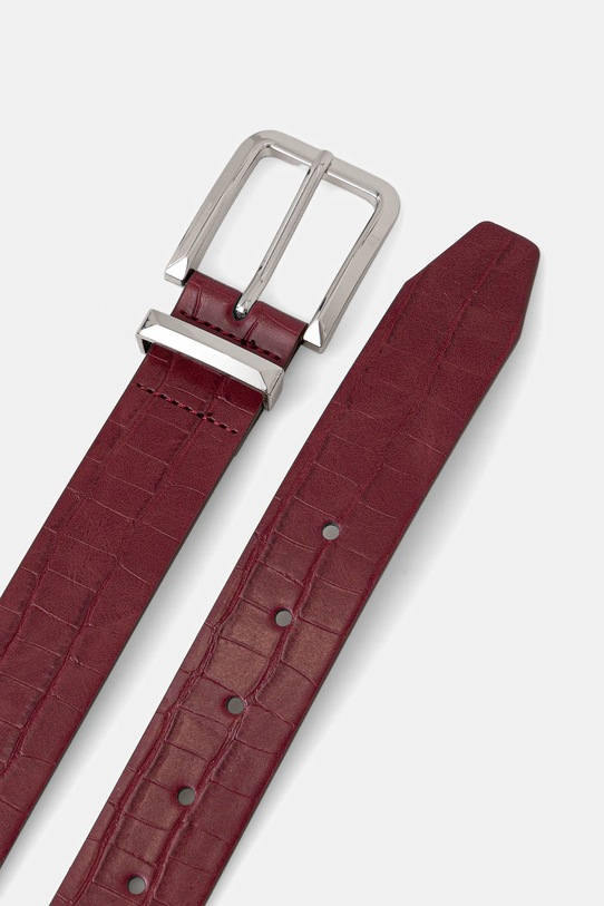 United Colors of Benetton pasek 63VHDL01D czerwony AW25