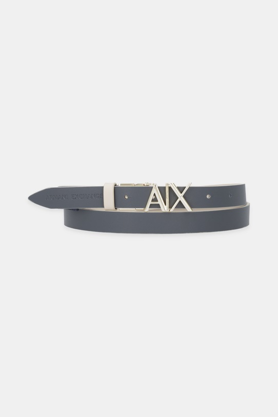 Akcesoria Armani Exchange pasek skórzany XW002127.AF17157 beżowy