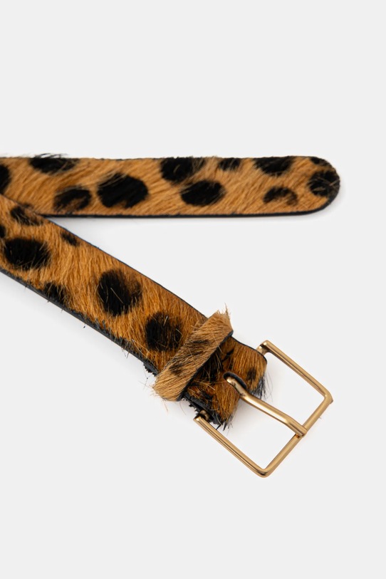 Forte Forte bőr öv 14221.my.belt bézs AW25