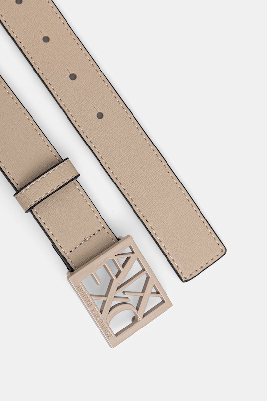 Armani Exchange ремень для женщин из искусственной кожи 941130.0A874. бежевый SS26