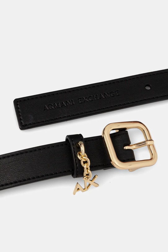 Armani Exchange pasek XW001601.AF15634 czarny AW25