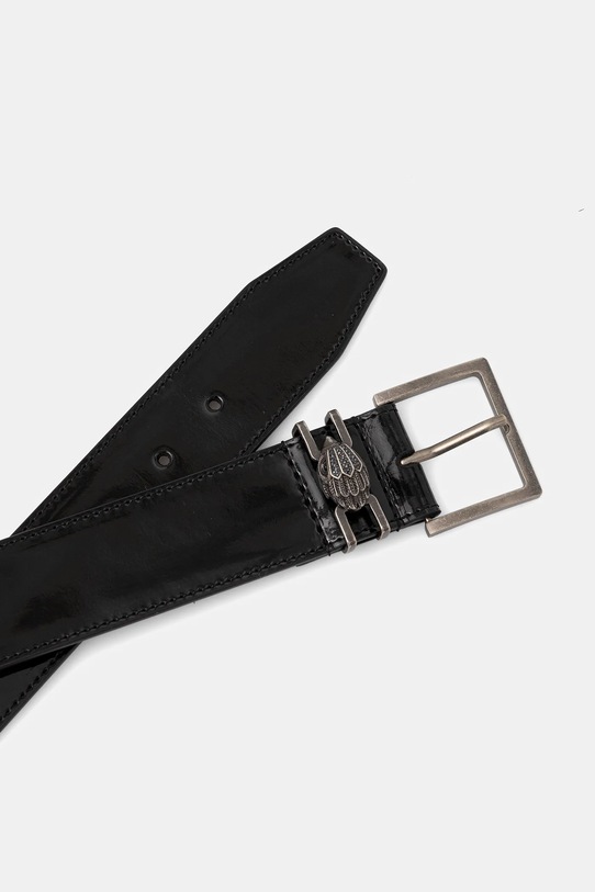 Kurt Geiger London bőr öv SHOREDITCH 783009309 fekete AW25