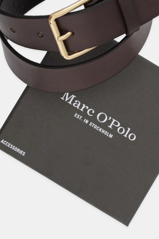 Akcesoria Marc O'Polo pasek skórzany 50617739501101 brązowy
