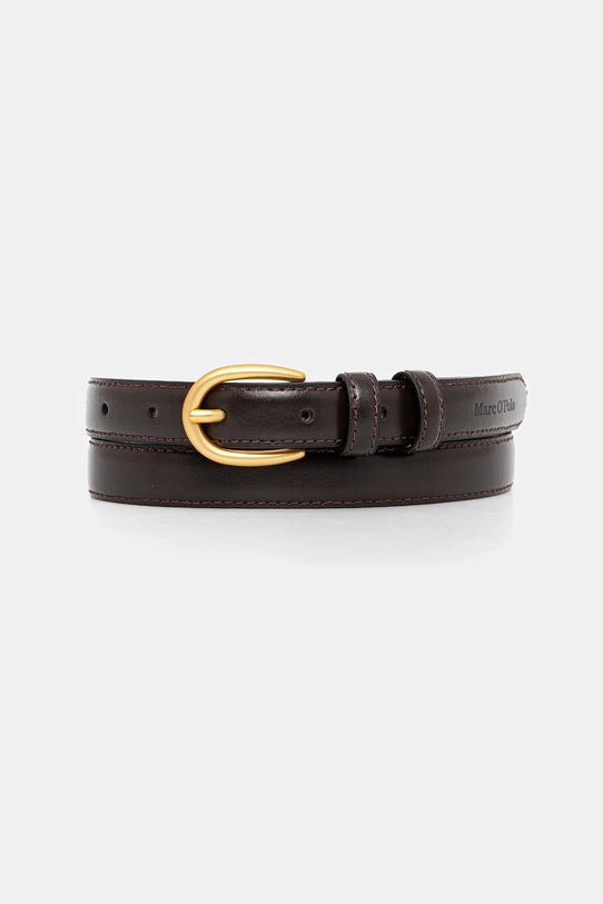 Marc O'Polo curea de piele Planet friendly maro 50917739506203