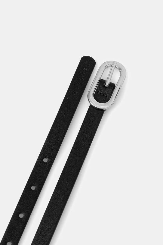 Sisley pasek 6QBBWL022 czarny AW25