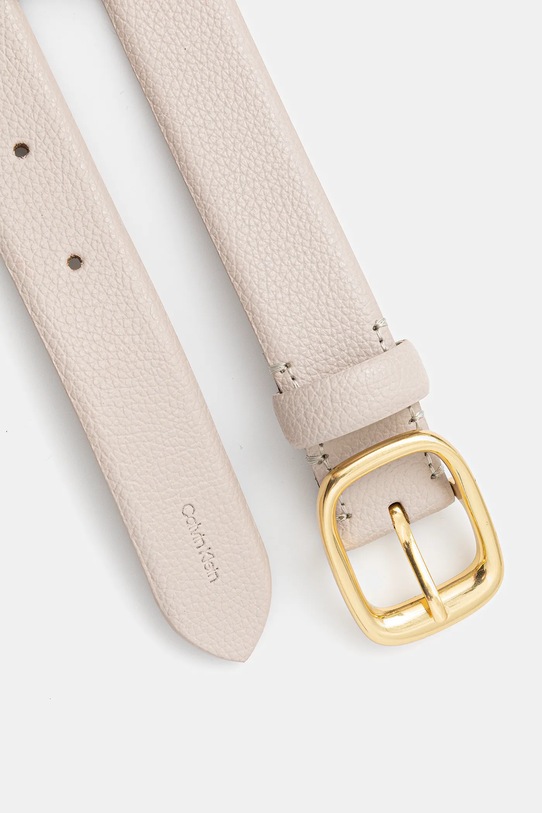 Calvin Klein curea de piele LV04F7023G bej AW25