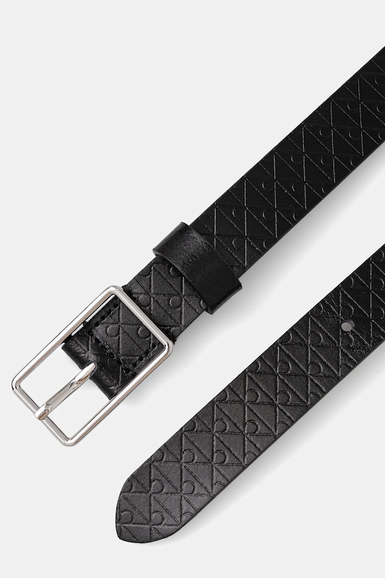 Calvin Klein pasek skórzany LV04F7049G czarny NC25