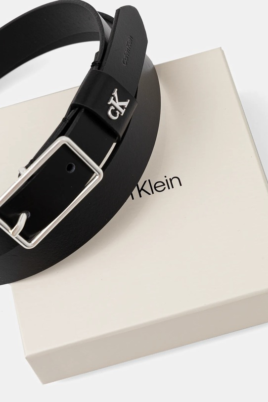 Аксесуари Шкіряний ремінь Calvin Klein LV04F7050G чорний