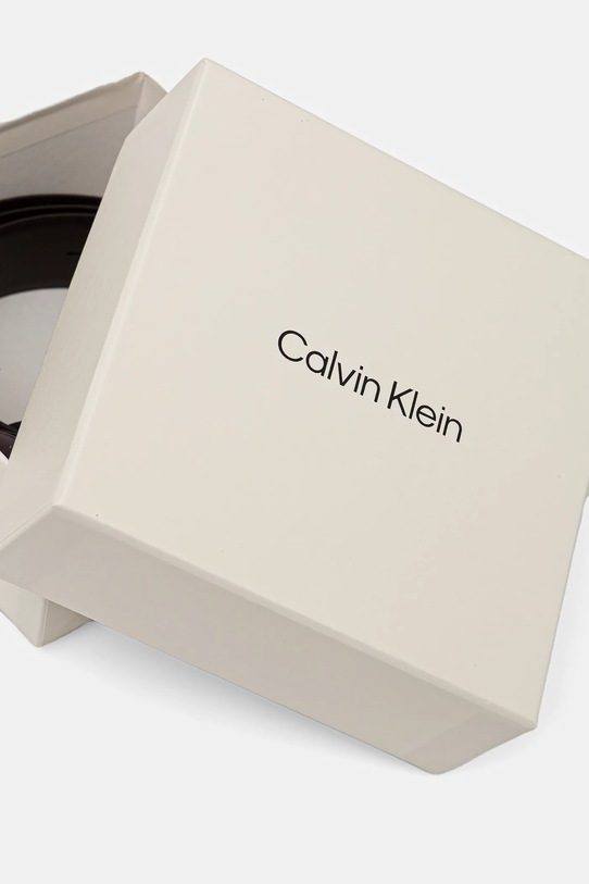 Akcesoria Calvin Klein pasek skórzany LV04F7054G brązowy