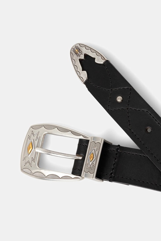 Kožni remen Pepe Jeans PL020870 crna AW25