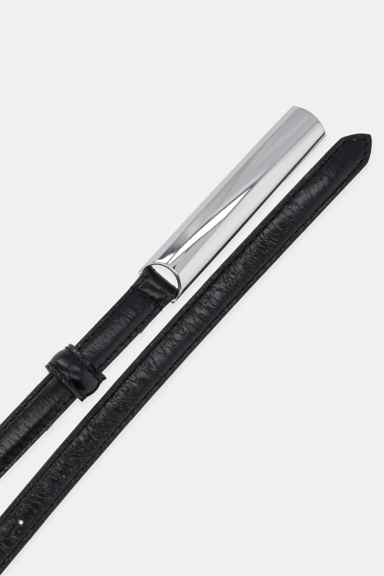 MAX&Co. pasek skórzany 2526506026200 czarny AW25