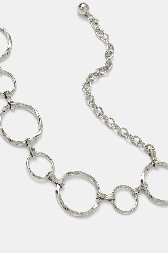 Akcesoria Morgan pasek 3META srebrny