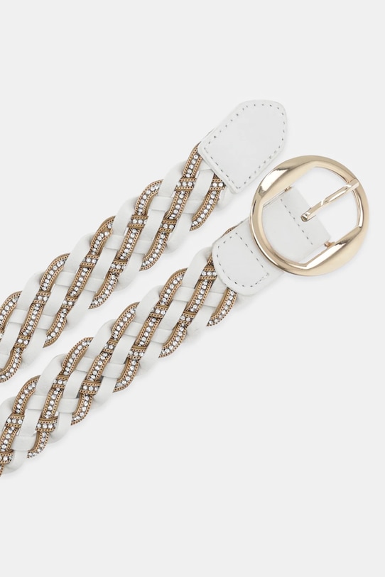 Morgan pasek 3GLAD biały AW25