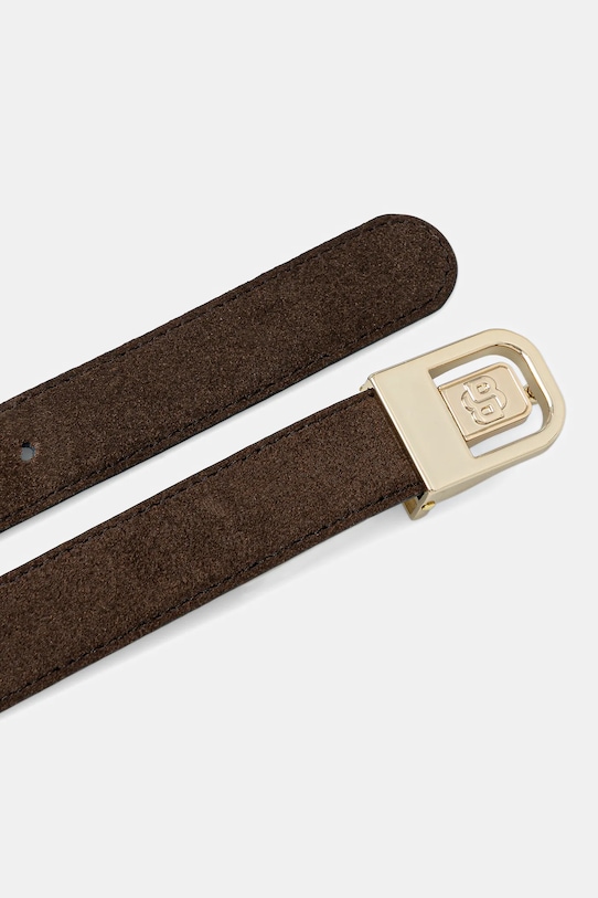 BOSS curea de piele cu două fețe 50553340 maro AW25