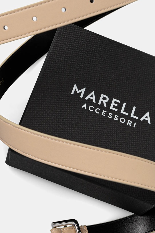 Akcesoria Marella pasek skórzany 2523506037200 beżowy
