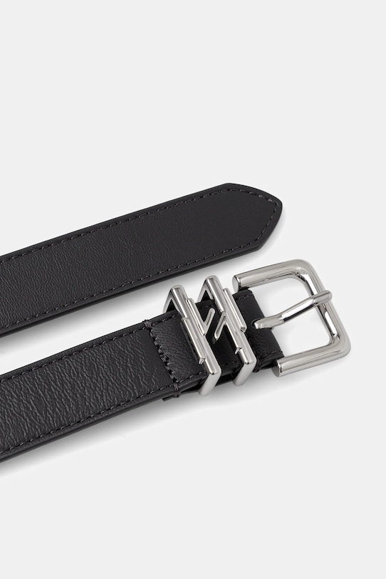 Marella pasek skórzany 2523506037200 szary AW25