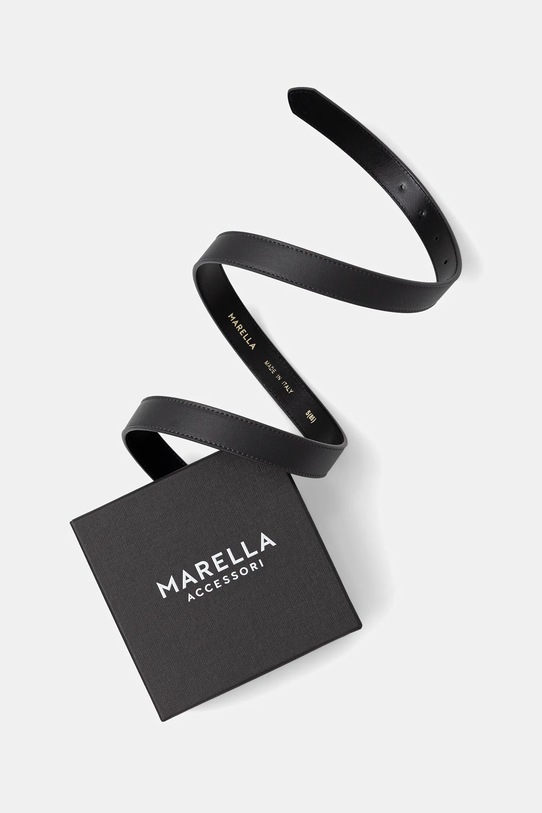 Akcesoria Marella pasek skórzany 2523506037200 szary