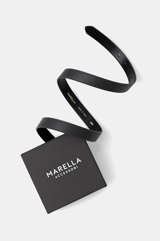 Akcesoria Marella pasek skórzany 2523506037200 szary