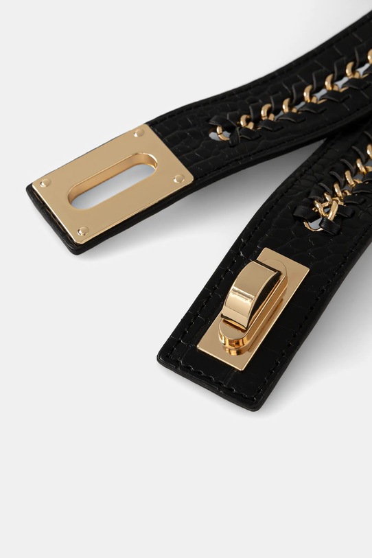 Morgan pasek 3CHOUPI czarny AW25
