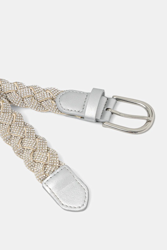 Morgan pasek 3LISON srebrny AW25