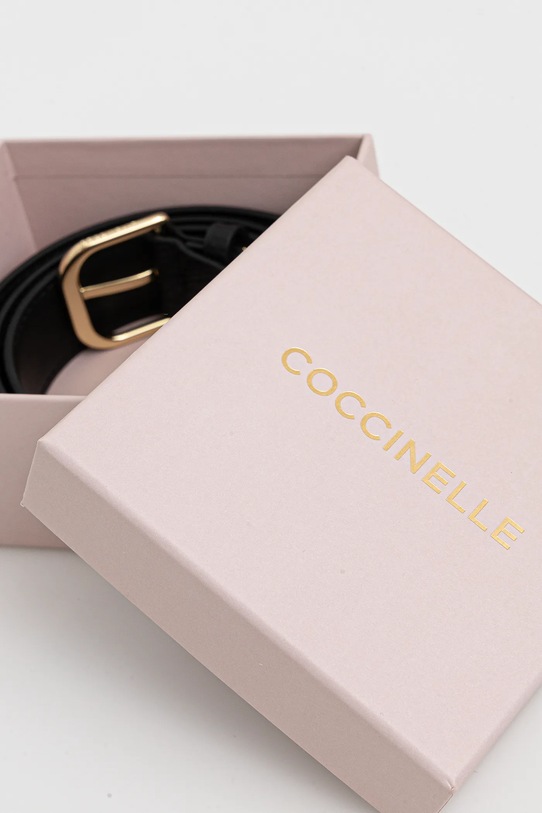 Accesorii Coccinelle curea de piele E3.TOS.11.06.01 negru