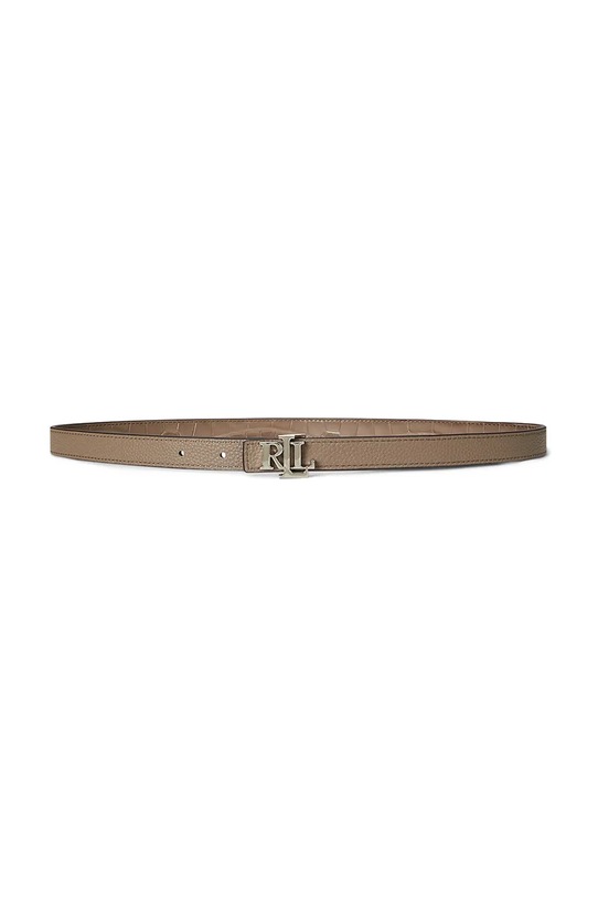 Kožený pásek Lauren Ralph Lauren 412P02456 hnědá AW25