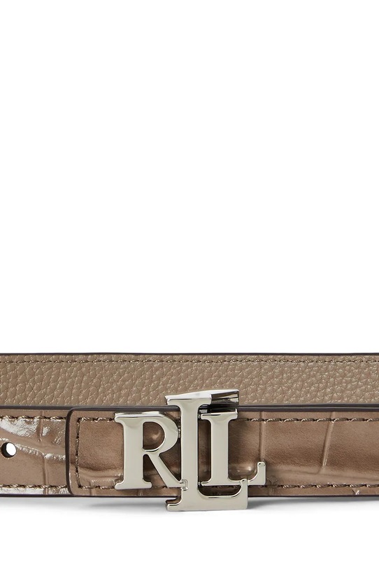 Akcesoria Lauren Ralph Lauren pasek skórzany 412P02456 brązowy