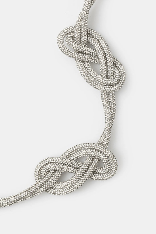 Akcesoria Morgan pasek 3FILA srebrny